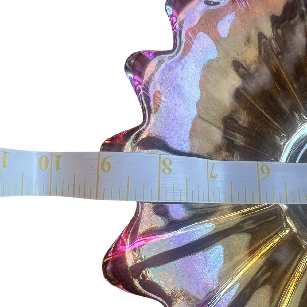EVC~ Vintage Art Glass Celestial
Iridescent Carnival Federal - Picture 6 of 9